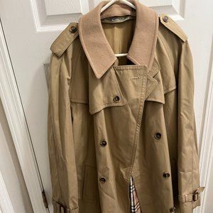 Non Branded Tan Men's Trench Coat